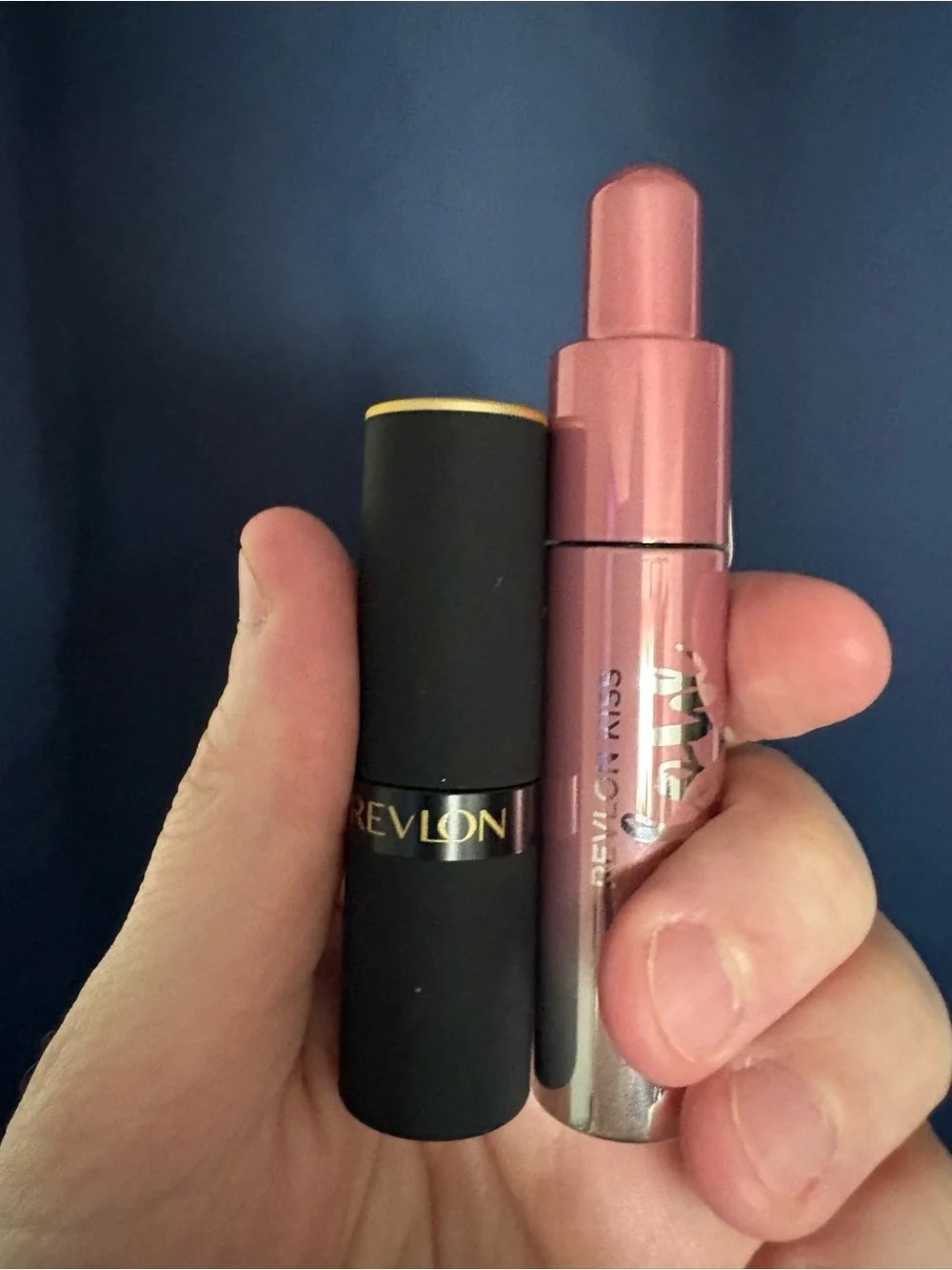 Revlon Lipstick and lip oil bundle - cool cocoa lipstick and lip oil